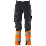 Mascot Accelerate Safe Broek met dijbeenzakken 19379-510 - donkermarine/hi-vis rood