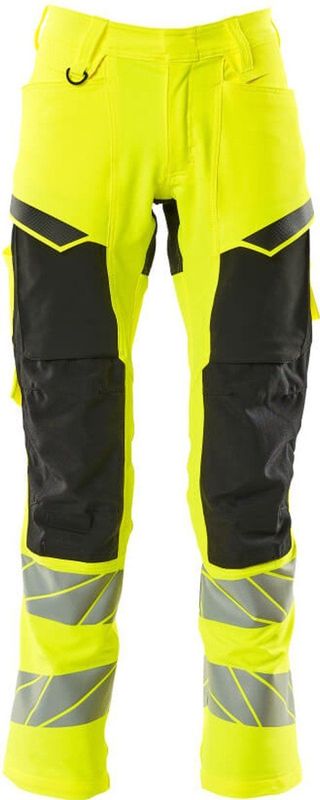 Mascot - Accelerate Safe Broek - Hi-Vis Geel/Zwart - Met Kniezakken