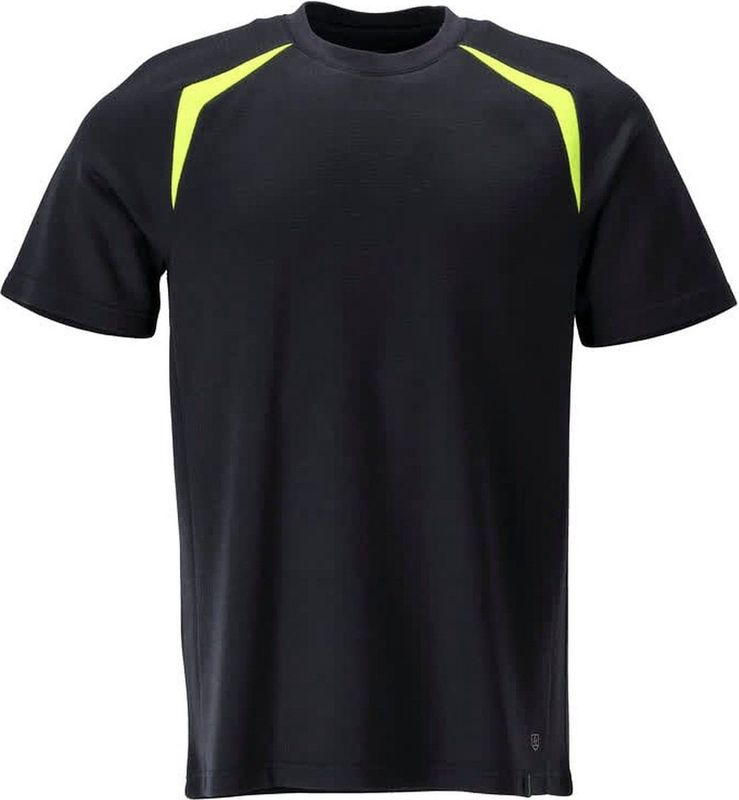 Mascot Accelerate Multisafe T-shirt 21582-327 - donkermarine hi-vis geel