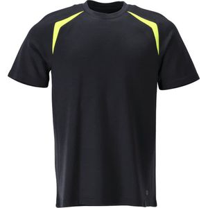 Mascot Accelerate Multisafe T-shirt 21582-327 - donkermarine hi-vis geel