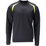 Mascot Accelerate Multisafe Sweatshirt 21584-337 - donkermarine/hi-vis geel