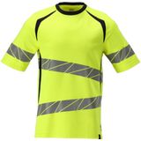 Mascot - Accelerate Multisafe T-shirt - Hi-Vis Geel/Donkermarine - Katoen