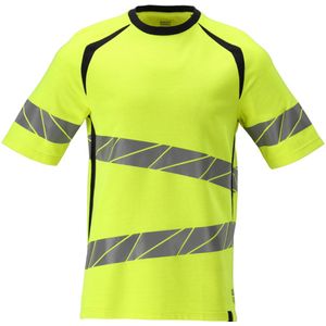 Mascot - Accelerate Multisafe T-shirt - Hi-Vis Geel/Donkermarine - Katoen