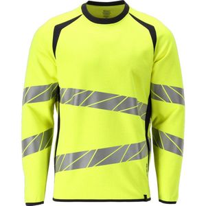 Mascot Accelerate Multisafe Sweatshirt 21384-337 - hi-vis geel/donkermarine