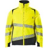 Mascot - 19435-231 - Winterjas - Hi-Vis Geel/Donkermarine - Ademend, Winddicht, Waterafstotend