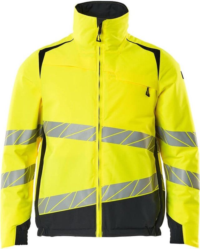 Mascot - 19435-231 - Winterjas - Hi-Vis Geel/Donkermarine - Ademend, Winddicht, Waterafstotend