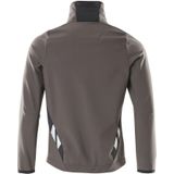 Mascot - Accelerate - Softshell Jas - Donkerantraciet/Zwart - 100% Polyester