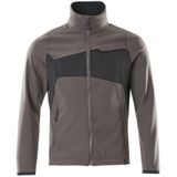Mascot - Accelerate - Softshell Jas - Donkerantraciet/Zwart - 100% Polyester