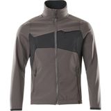 Mascot - Accelerate - Softshell Jas - Donkerantraciet/Zwart - 100% Polyester