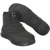 Mascot - F0253-909 Veiligheidsschoenen - Zwart - Lichtgewicht - Ademend - Boa® Fit System - Versterkte Neus van Koolstofvezel - ESD-goedgekeurd