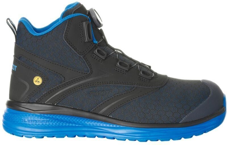 Mascot - F0253-909 Veiligheidsschoenen - Zwart/Korenblauw - Lichtgewicht - Ademend - Boa® Fit System