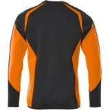 Mascot Accelerate Safe Sweatshirt 22084-781 - donkermarine/hi-vis oranje