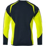 Mascot Accelerate Safe Sweatshirt 22084-781 - donkermarine/hi-vis geel