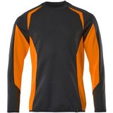 Mascot Accelerate Safe Sweatshirt 22084-781 - donkermarine/hi-vis geel
