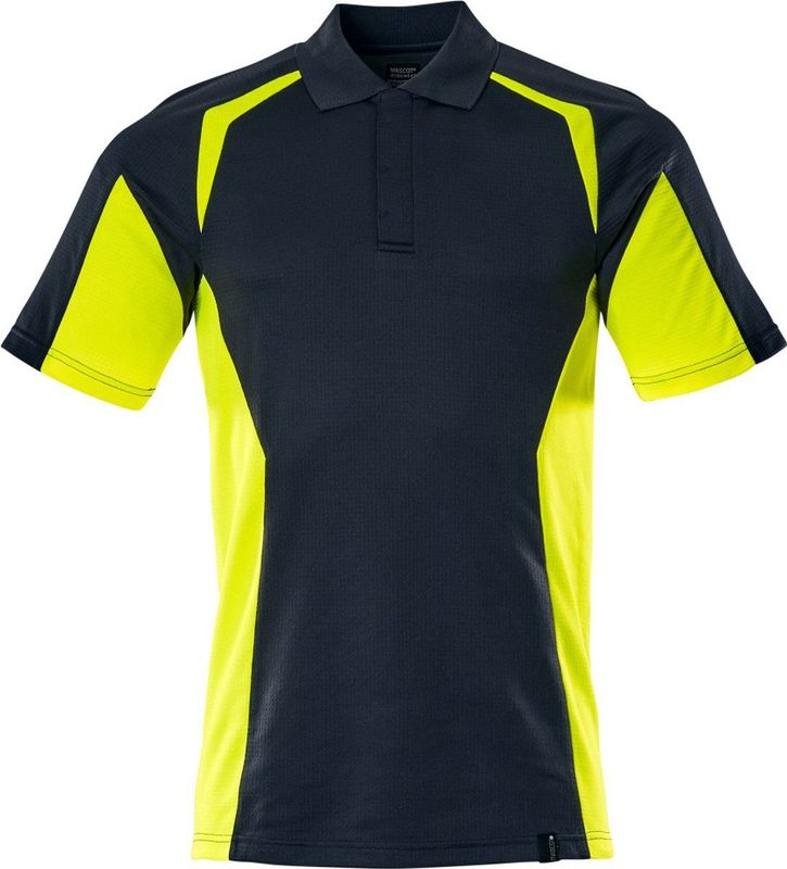 Mascot Accelerate Safe Poloshirt 22083-771 - donkermarine hi-vis geel