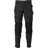Mascot Customized Broek met kniezakken 22379-311 - Zwart