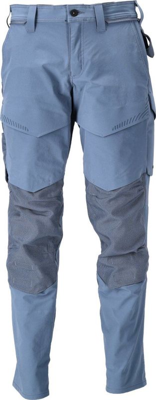 Mascot Customized Broek met kniezakken 22379-311 - steenblauw