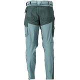 Mascot Customized Broek met kniezakken 22379-311 - lichtbosgroen/bosgroen