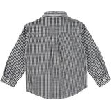 Hust & Claire - Overhemd - Navy/Wit - Geruit - Lange Mouw