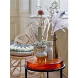 Bloomingville - Vaas - Wit - Keramiek - Diameter 6 cm - Hoogte 14,5 cm