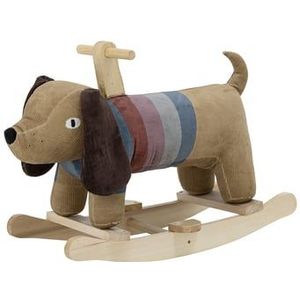 BLOOMINGVILLE Mini - Charlie Rocking Toy, Dog, Brown, Polyester (82054120)