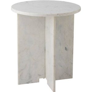 Bloomingville - Jasmia Bijzettafel White Marble