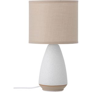 Bloomingville - Paprica Tafellamp - Wit - Aardewerk