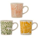 Creative Collection - Fauni - Mok - Set van 3 - Warme Natuurlijke Kleuren