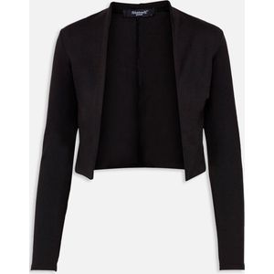 SisterS Point Bolero - Zwart - Dames Jasje met Lange Mouwen
