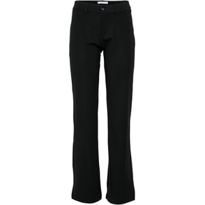 SISTERS POINT - NEW GEORGE-7 - Capri Broek - Zwart - Flared - Mid Waist