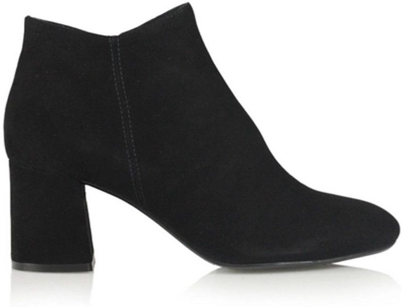 Billi Bi - 5531 - Enkellaarsjes - Zwart - Suède