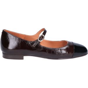 Billi Bi - A7433 - Ballerina - Donkerbruin - Handgemaakt - Sacchetto-constructie