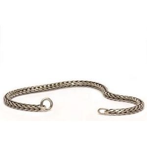 Trollbeads Sterling Silber Armband ohne Verschluss 17 cm TAGBR-00010