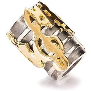 Trollbeads Dames Bead Hallelujah 750 Tricolor - TAGBE-00113