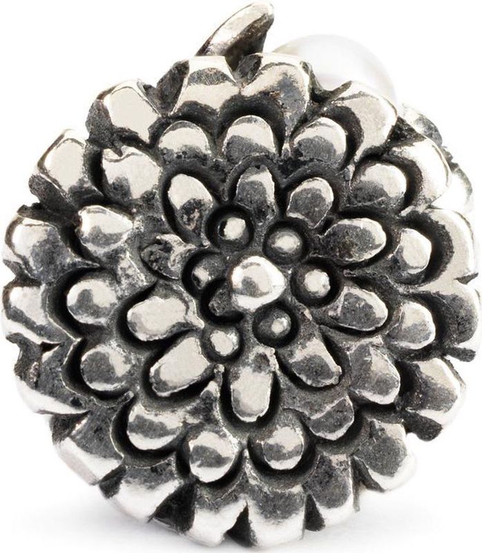 Trollbeads - Goudsbloem - Losse Kraal - 925 Sterling Zilver - Handgemaakt