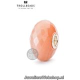 Trollbeads Damen-Bead Roter Mondstein 925 Silber - TSTBE-20022