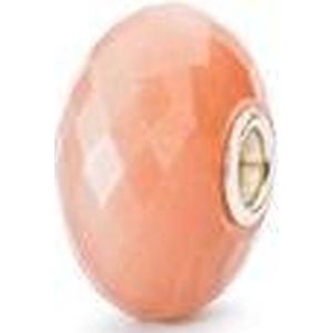 Trollbeads Damen-Bead Roter Mondstein 925 Silber - TSTBE-20022