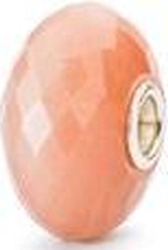 Trollbeads Damen-Bead Roter Mondstein 925 Silber - TSTBE-20022