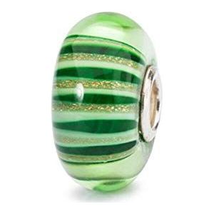 Trollbeads - TGLBE-10424 - Bead Charm - 925 Sterlingsilber - Groen - Enchanted Jungle