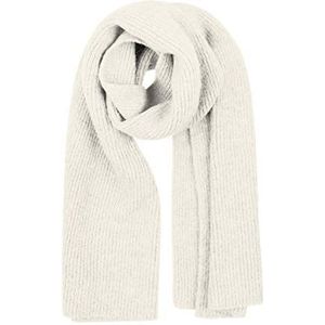 SPARKZ COPENHAGEN Dames Kalista Knit Scarf sjaal gebreid, Raw White, One Size