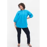 ZIZZI - Nille - Dames Jeans - Hoge Taille - Smalle Pasvorm - Kleur 1056