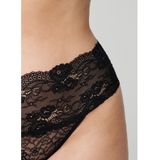 Zizzi string LAZALEA (set van 2) zwart