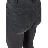 Cropped Amy jeans met rits