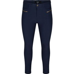 Zizzi High Waist Skinny Tregging JEVA Donkerblauw