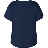 Zizzi Blouse 'Vanni'  navy