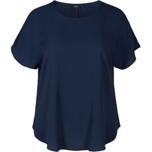 Zizzi Blouse 'Vanni'  navy