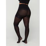 Zizzi - Panty Push Up - Zwart - 40 Denier