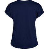 Zizzi - MKATJA - T-shirt - Donkerblauw