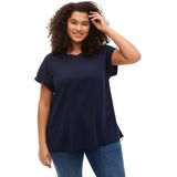 Zizzi - MKATJA - T-shirt - Donkerblauw