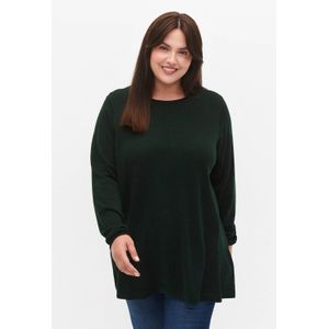 Zizzi trui MSHAPE donkergroen